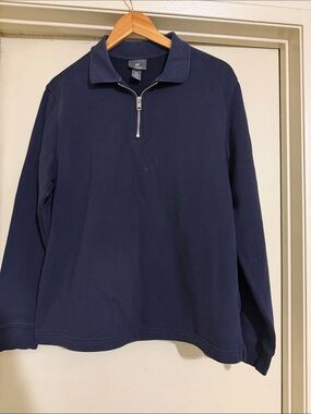 H&M quarter zip up sweater
